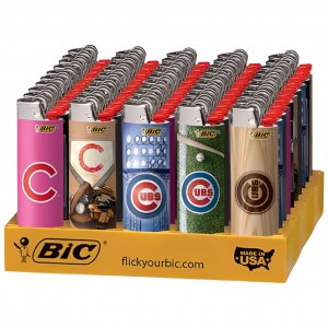 Bic Lighters - Chicago Cubs - 50ct Display [BICCC50CT]